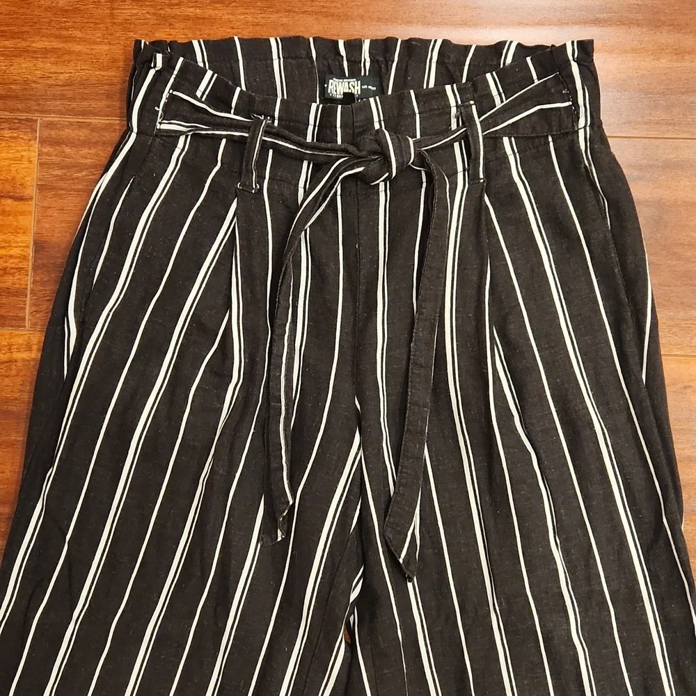 REWASH Linen Blend Pants size S